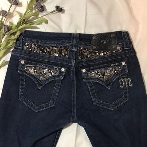 Miss Me jeans-size 25- easy boot cut